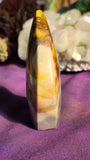 Mookaite Jasper Crystal Tear Shaped Freeform ✨💜💛🧡💧