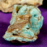 LG. Blue Aragonite Crystal Specimen 🌊🐚🪸🤍💙🔵
