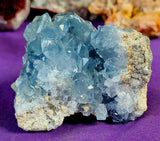 Raw Celestite Crystal Geode Specimen ✨🩵💎✨💙