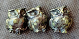 Kambaba Jasper Crystal Owl Figurine