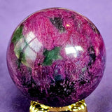 Red Plum Blossom Jasper Crystal Sphere ❤️🔮🌸
