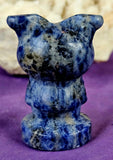 Cartoon Character Sodalite Crystal Figurine ✨🥹🤍💙💎🖤