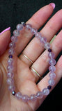 Handcrafted Amethyst & Swarovski Crystal Stretch Bracelet ✨💜🤩📿