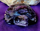 ✨RARE✨ MD. Grade A++ Purple Mica Crystal Turtle Carving 🐢✨ 🤩 🤯 💜🐢