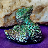 Rainbow Titanium Bismuth Crystal Duck Figurine ✨🦆🌈😍💚💙