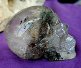 MD. Garden Scenic Quartz Crystal Skull Carving ✨💚💀☠️🏴‍☠️💥🤩🤯