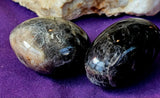 Black Moonstone Crystal Palmstone 🖤✨🖤🌙🌚🌑☪️