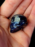 Sodalite Crystal Mini Skull 🌀🌊💀💎✨🤍