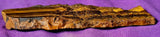 LG. Tigers Eye Lapidary Grade Partially Polished/Raw Crystal Slab 👁️✨🤩🐅🐯⚜️