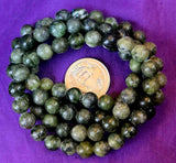 Nephrite Jade Crystal Stretch Bracelet ✨📿💚🖤🤩