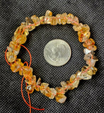Citrine Crystal Chip Stretch Bracelet 📿✨⚜️💰