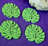3D Printed Leaf 4 Piece Coaster Set 🍵🥤🌿🍀