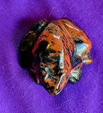 Mahogany Obsidian Crystal Frog Carving 🐸✨🥹💎
