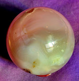 Dyed Pink Agate Crystal Sphere ✨🩷😍🔮🌸