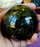 Labradorite Crystal Sphere ✨💜🔮💥
