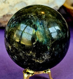 Labradorite Crystal Sphere ✨💜🔮💥