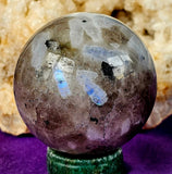 Rainbow Moonstone Crystal Sphere ✨🌛🌘🔮🌈💙