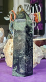 XL Kambaba Jasper Crystal Tower 💚✨🤩🤯🖤