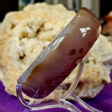 LG. Agate w/Druzies Crystal Heart 🤩🤯✨💙💜🤎💎