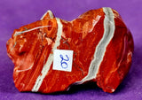 MD. Red Jasper Crystal Carved Kitty Cat Figurine ♥️✨♥️🐈😻🐾