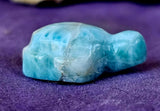 Larimar Crystal Turtle Carving 💚🐢💙🩵🌊🤍✨