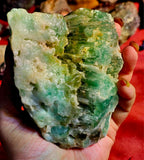 XL Raw Green & Blue Mexican Calcite 💚🩵💙