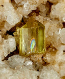 LG. Gem Grade Raw Yellow Topaz Crystal Specimen ✨🤩🤯💛🌈