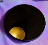 Black Obsidian Crystal Scrying Mirror w/Display Stand ✨🪞🖤🧙‍♀️🧹