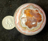 Amethyst & Agate Crystal Sphere ✨🔮💜💎