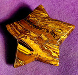 Tigers Eye Crystal Puffy Star ⭐🐅👁️🍂