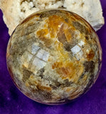 XL Sunstone & Moonstone Crystal Sphere ✨🌞☀️☪️🌙🌛
