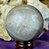 Blue Banded Agate Crystal Sphere 💠💙🔮💎✨