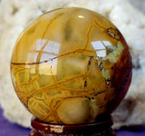 Mookaite Jasper Crystal Sphere ❤️✨🔮🧡💛
