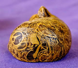 SM. Calligraphy Jasper  Crystal Sleeping Kitty Cat Carving ✨😴🐾🐈😻