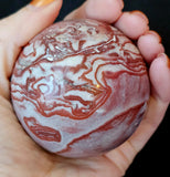 Red Lined Jasper Crystal Sphere ♥️✨🔮😍🍒
