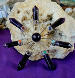 Assorted Chakra Crystal Energy Generator Grid