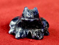 Sodalite Crystal Frog Figurine 🐸