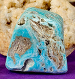 MD. Blue Aragonite Crystal Freeform ✨💙🔵🐚😍🩵
