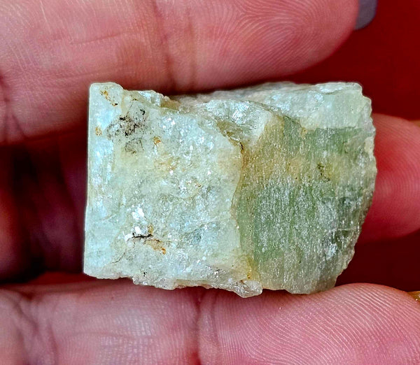 Raw Aquamarine Beryl Crystal Specimen 🌊🐚🏖️