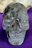 MD. Garden Scenic Quartz Crystal Skull Carving ✨💚💀☠️🏴‍☠️💥🤩🤯