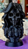 3D Printed Black DC Wonder Woman Zombie Bust 🖤🦸‍♀️🧟‍♀️