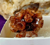 SM. Box Raw Moroccan Aragonite Crystal Specimen ✨🤩🪨
