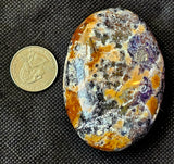 LG. Unique Pattern Ocean Jasper Crystal Palmstone ✨💙🪸🌊🍂