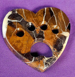 Mixed Jasper Crystal Paw Print in Heart 🐕🐾🐈✨🥹🤎