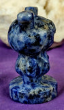 Cartoon Character Sodalite Crystal Figurine ✨🥹🤍💙💎🖤