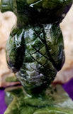MD. Nephrite Jade Crystal Owl Carving 🦉💚✨🤩🦉