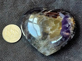 ✨RARE✨ MD. Black Quartz Crystal Puffy Heart 🖤✨🤩🖤