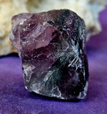 Raw Rainbow Fluorite Crystal Specimen 💚🌈💜💙