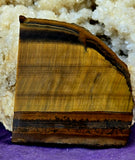 Lapidary Grade Gold Tigers Eye Crystal Slab Slate ✨⚜️🐅📿