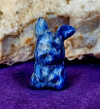 Mini Sodalite Crystal Pokemon Pikachu Figurine